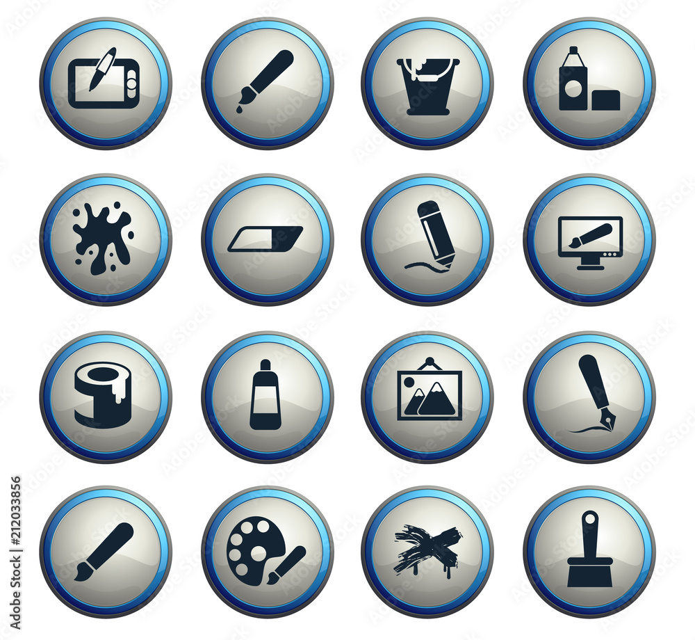 art icon set art icon set