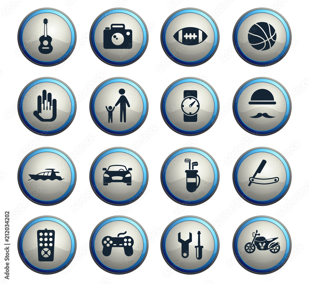 father day icon set father day icon set