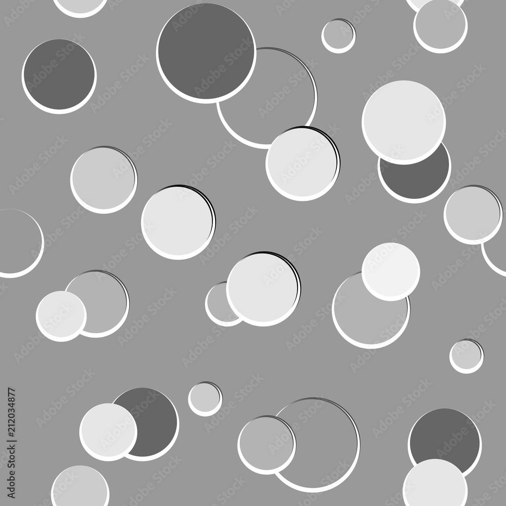 Polka dot abstract texture seamless pattern