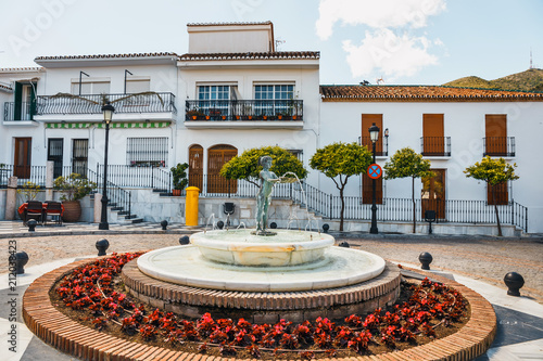 Fotografía Mijas, charming white village in Andalusia with white houses, Spain