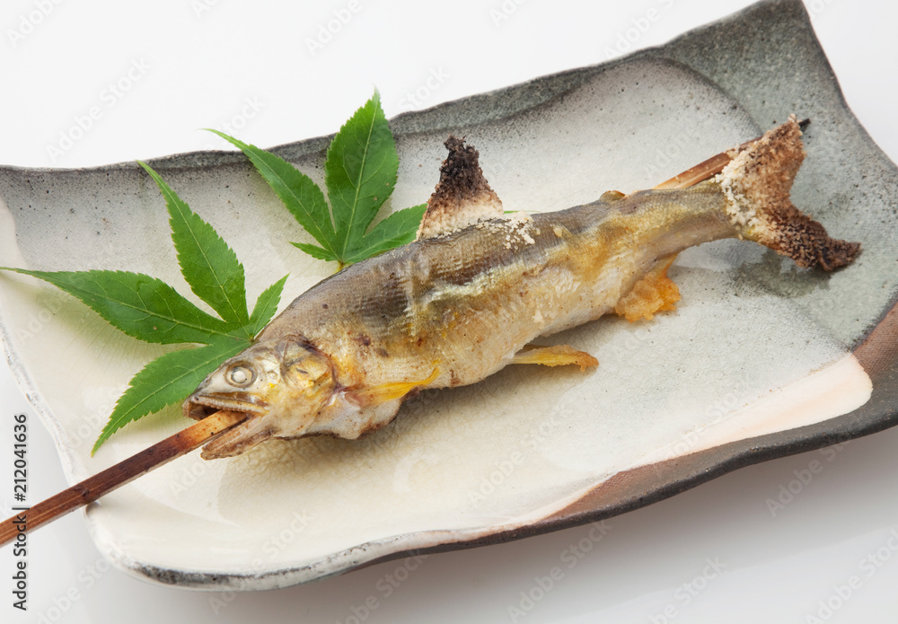 アユの塩焼き アユの塩焼き