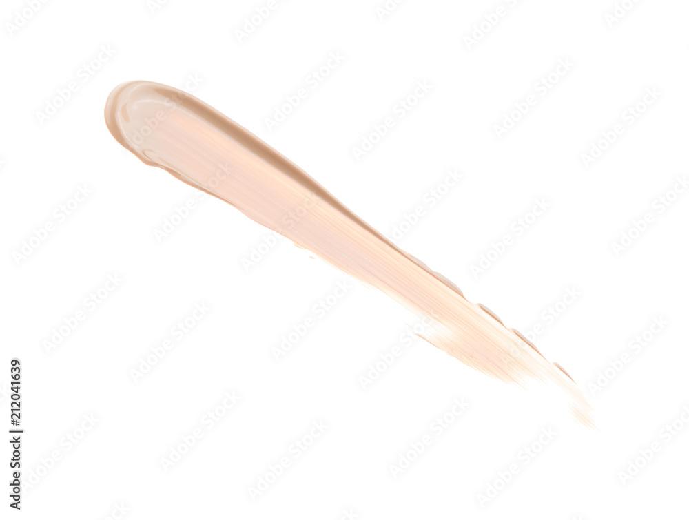 Cosmetic Liquid Foundation Isolated on White Background Cosmetic Liquid Foundation Isolated on White Background