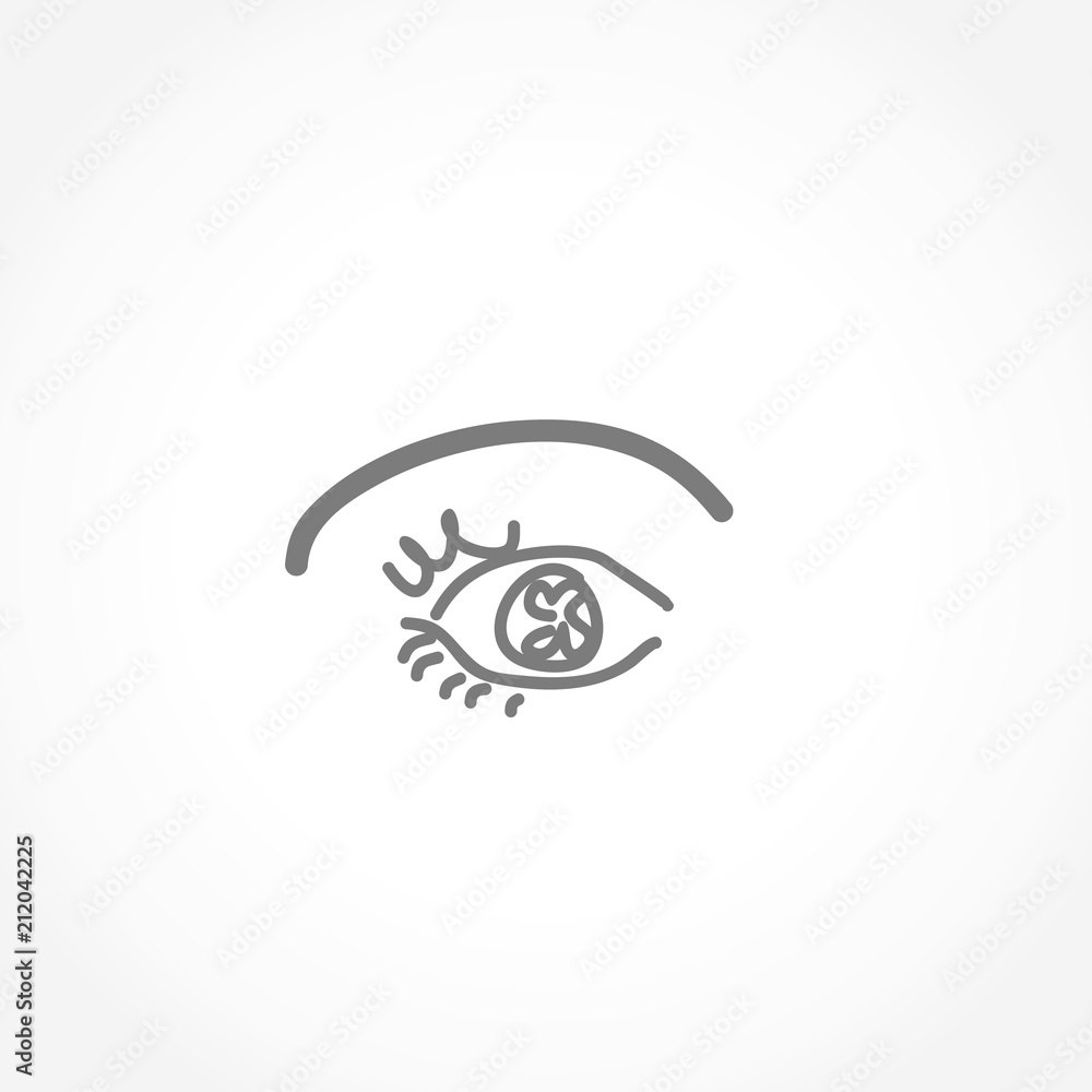 eye icon vector illustration eye icon vector illustration