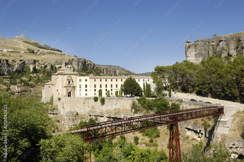 Obraz premium San Pablo convent, Cuenca, La Mancha, Spain