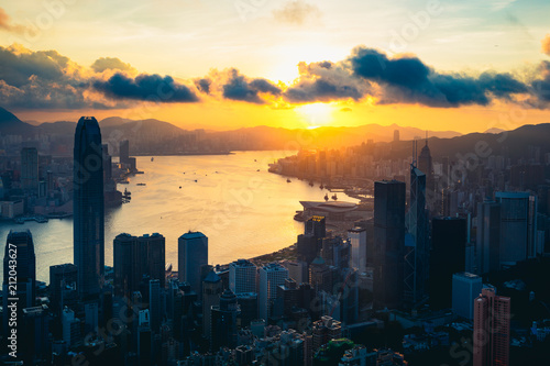 Canvas Print The peak