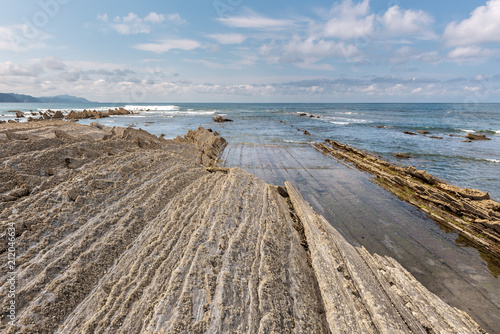 Playa de Sakoneta  Pa  s Vasco  Espa  a