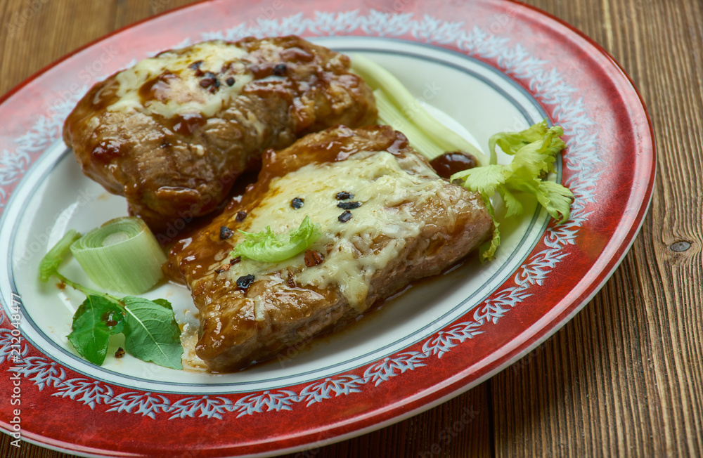 cheesy garlic and brown sugar pork chops cheesy garlic and brown sugar pork chops