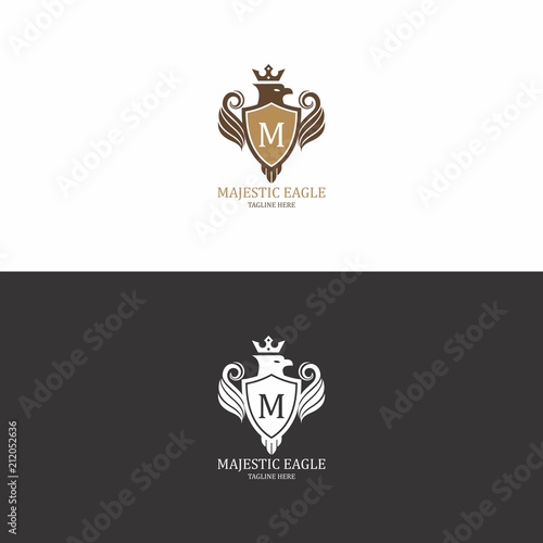 Majestic Eagle Logo in vector