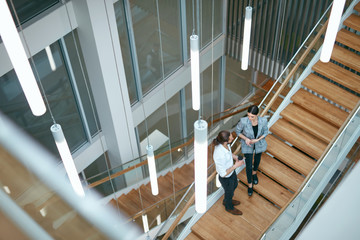 Business People Working In Modern Office