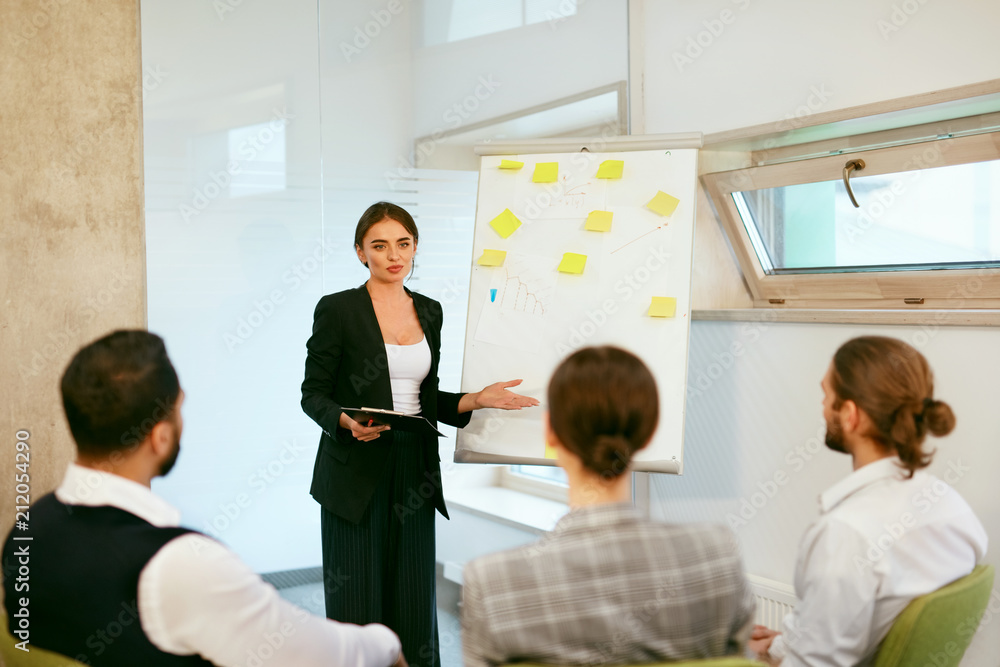 Business Training. People Meeting In Office. Business Training. People Meeting In Office.
