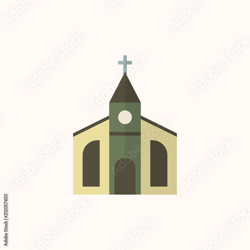 Illustration of a Christian church