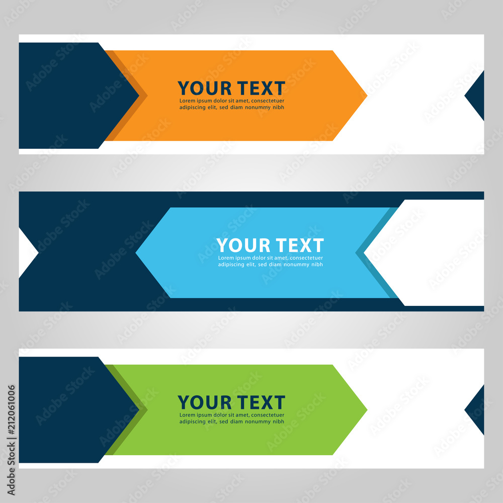 abstract modern banner background template abstract modern banner background template