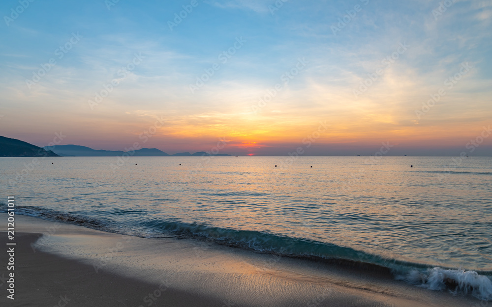 Vietnam Sunrise Seascape