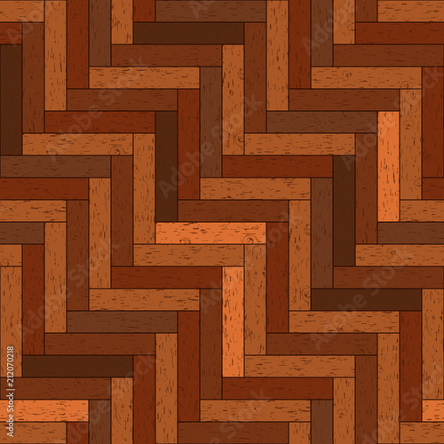 Natural wooden parquet texture. Seamless pattern