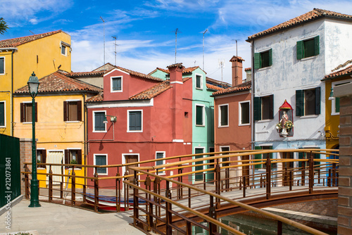 Colorful houses in Burano, Venice © robertdering