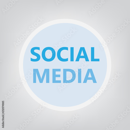 social media concept- vector illustration