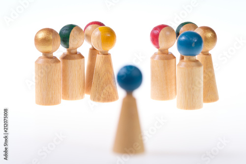 Cuadro en lienzo Coaching Moderation Supervision (Management)