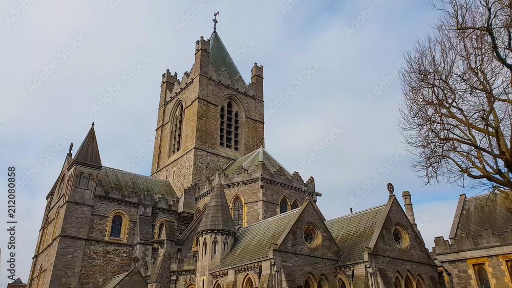 Christchurch Cathedral Dublin - most famous church in the city Christchurch Cathedral Dublin - most famous church in the city