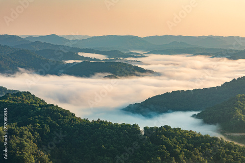 Morning Fog in Valleys © Cris Ritchie Photo