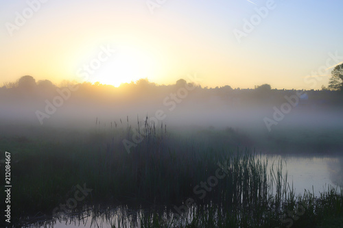 Sun Rise over the River © Matthew