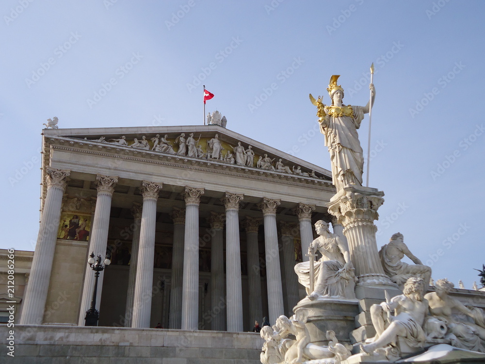 Obraz premium Parlament House ...Vienna Austria