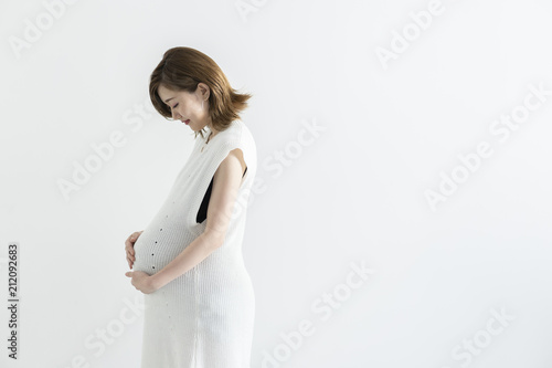 Schilderij op canvas 妊婦