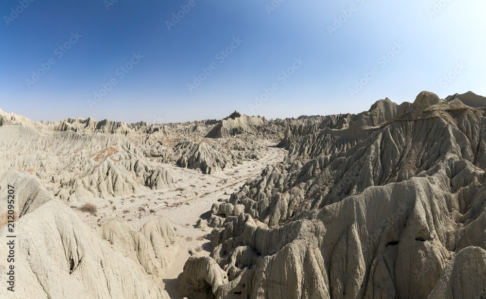 Obraz premium Badlands of Chabahar, Sistan and Baluchistan, Iran