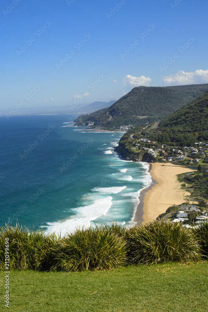 Naklejka premium View of the coastline of New South Wales, Australia