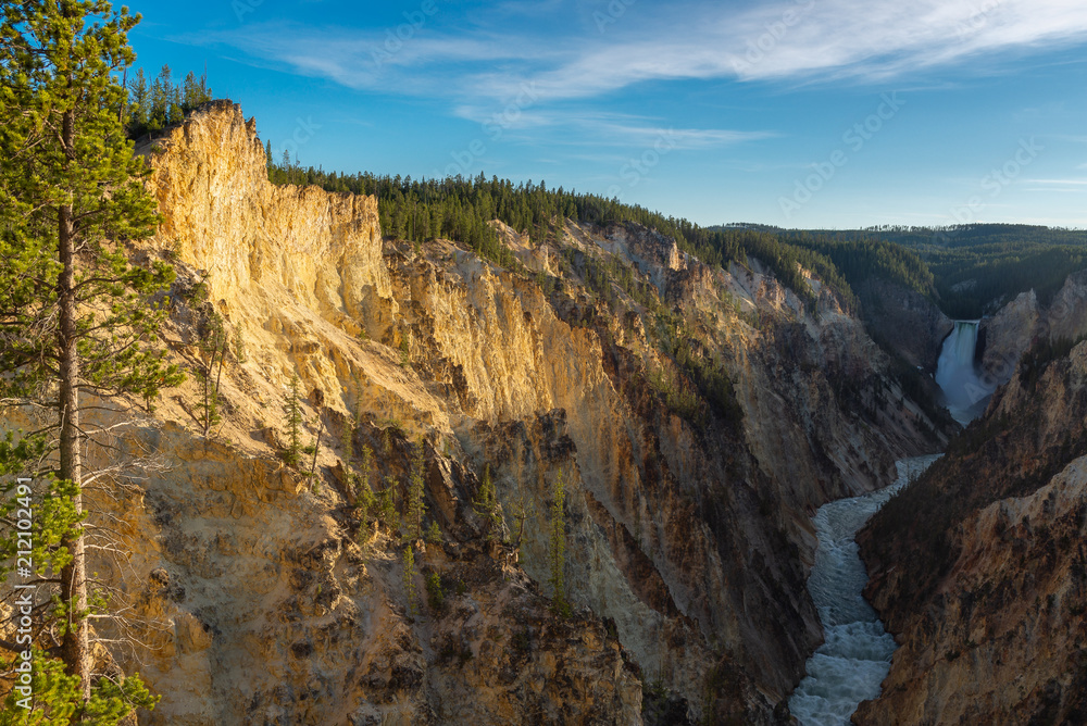 Grand Canyon of the Yellowstone National Park, Wyoming, USA