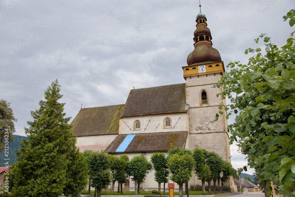 Old church in Stitnik, Slovakia