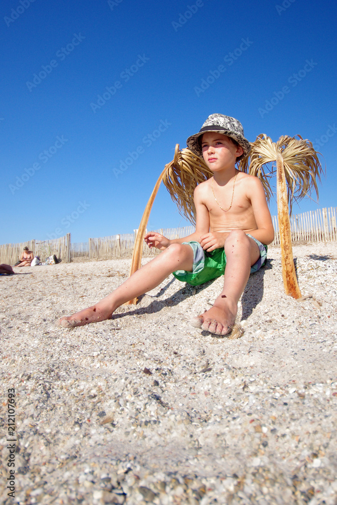 Fototapeta premium détente à la plage - farniente