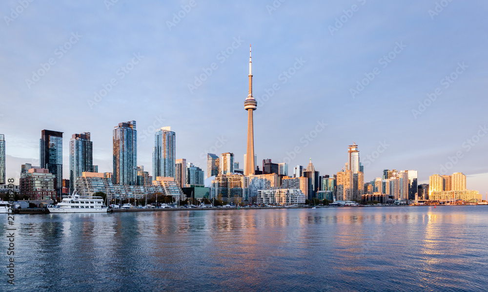 Obraz premium Toronto Skyline from the Island