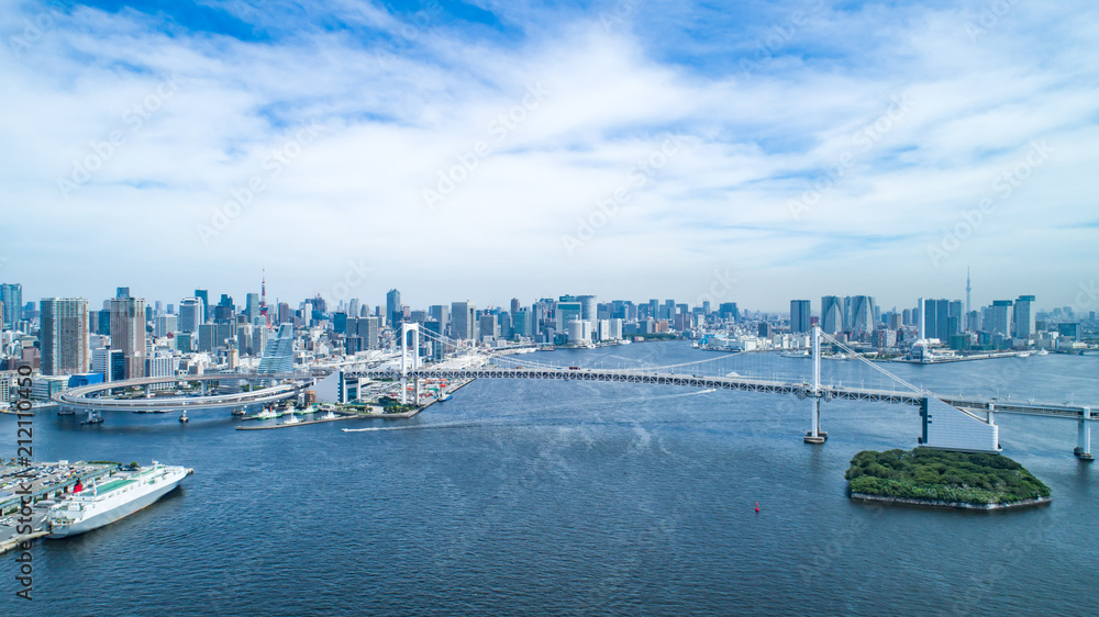 Naklejka premium 東京風景