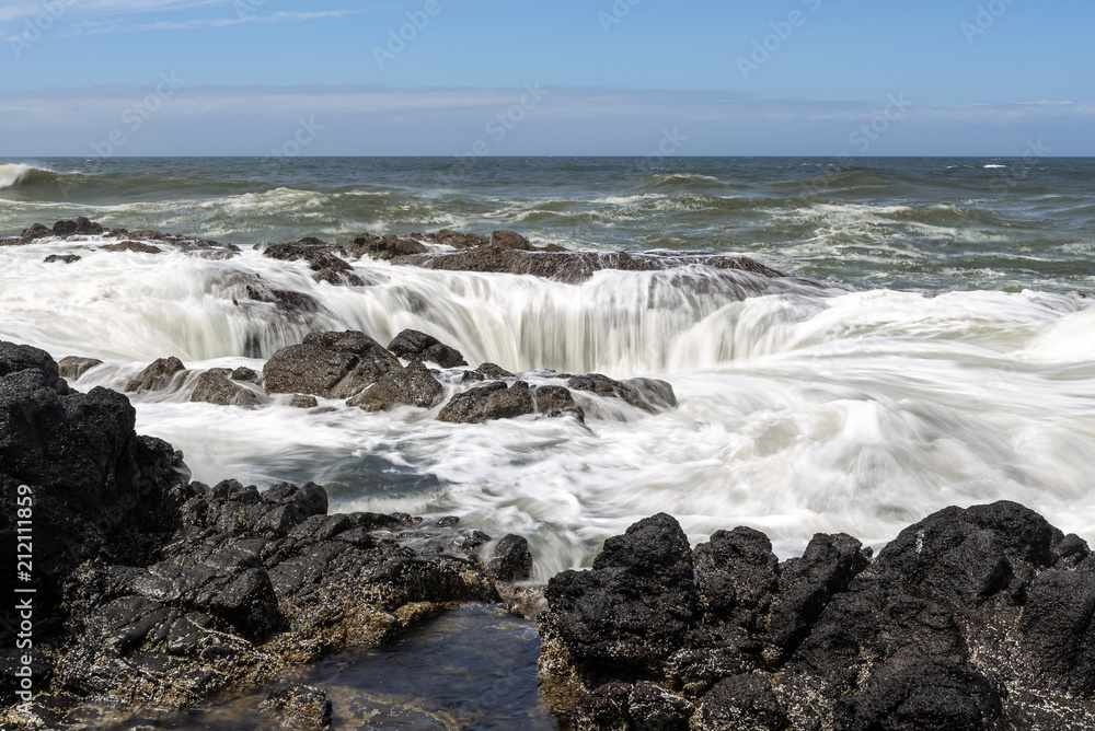 Thor's Well at Cape Perpetua, Oregon Coast, USA