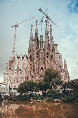 Sagrada familia - Famous Barcelona cathedral