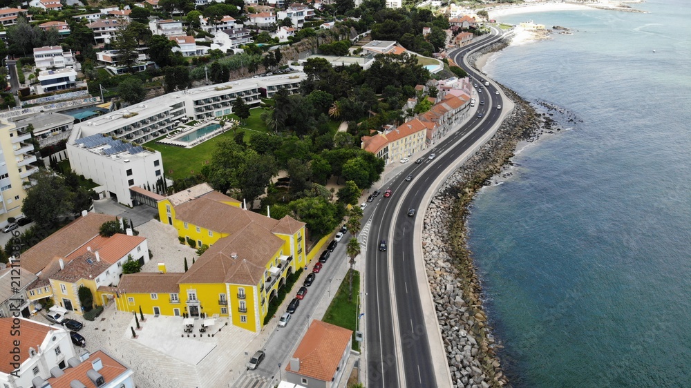 Aerial View of Paco de Arcos - Oeiras - Portugal