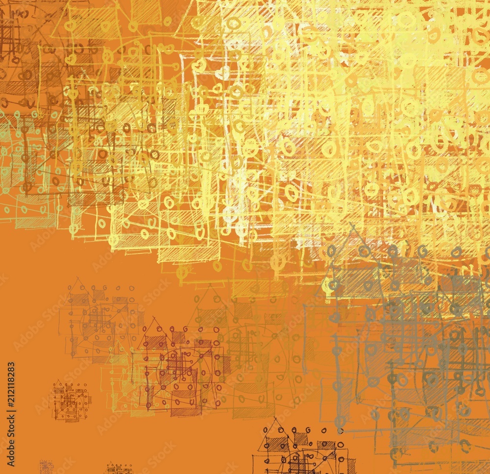 Obraz premium Abstract painting on canvas. Hand made art. Colorful texture. Modern artwork. Strokes of fat paint. Brushstrokes. Contemporary art. Artistic background image.