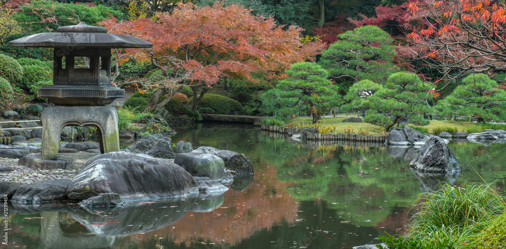 Fototapeta premium Ogród japoński w Tokio