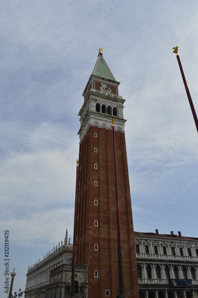 Torre do relógio da praça San Marco