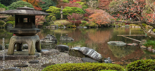 Japanese garden in Tokyo