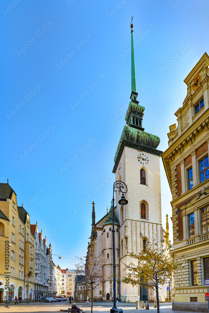 Church of St. Jacob in Brno, Czech Republic