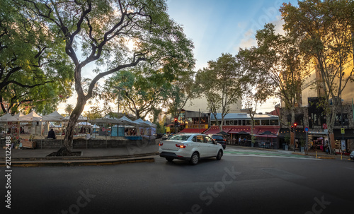Plaza Serrano in Palermo Soho - Buenos Aires, Argentina