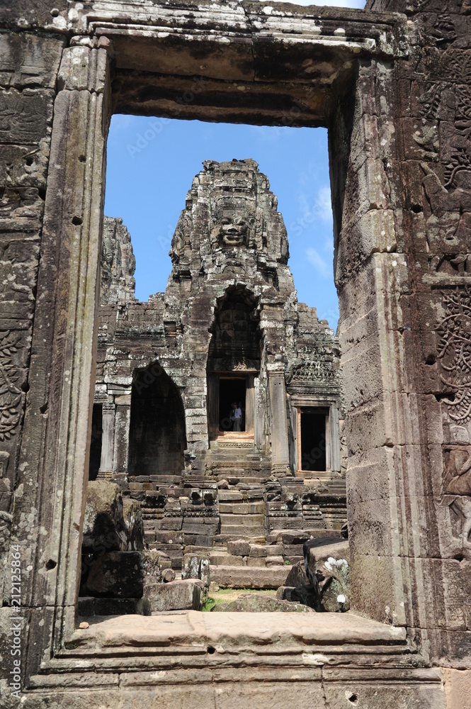 Fototapeta premium bayon temple in cambodia