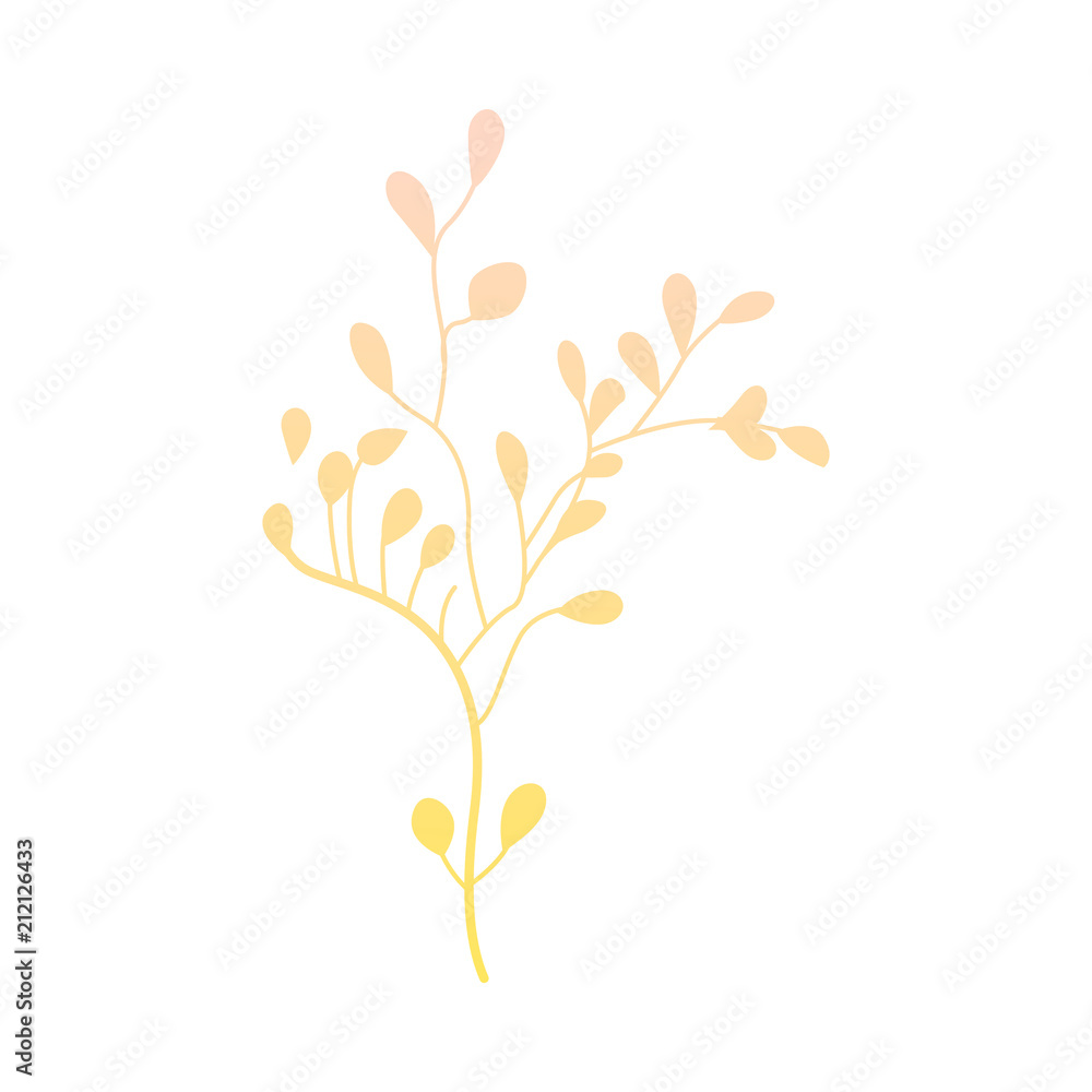 Abstract autumn yellow plant flower icon. Meadow, garden romantic wedding invitation card, autumnal seasonal holiday, harvest decoration element. Floral vector illustration isolated Abstract autumn yellow plant flower icon. Meadow, garden romantic wedding invitation card, autumnal seasonal holiday, harvest decoration element. Floral vector illustration isolated