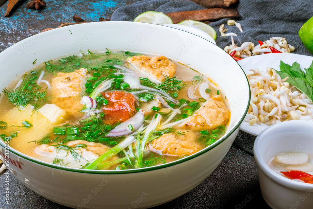 Vietnamese soup Pho Ho Vietnamese soup Pho Ho