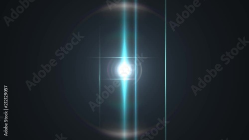 Wallpaper Mural central star shine rotating optical lens flares shiny bokeh seamless loop animation art background - new quality natural lighting lamp rays effect dynamic colorful bright video footage Torontodigital.ca
