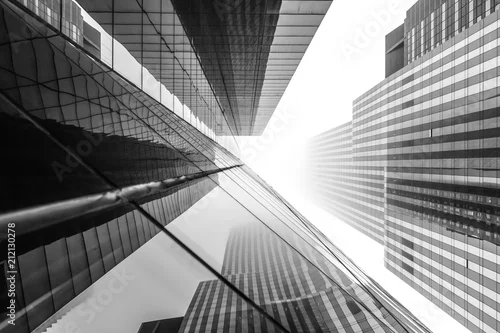 Obraz Wieżowce w Nowym Jorku w mglisty dzień