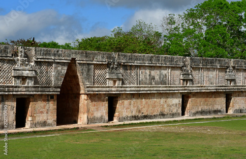 Uxmal; United Mexican State - may 18 2018 : pre Columbian site photo