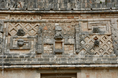 Uxmal; United Mexican State - may 18 2018 : pre Columbian site photo