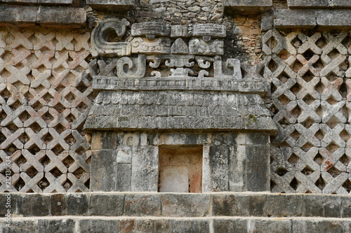 Uxmal; United Mexican State - may 18 2018 : pre Columbian site photo